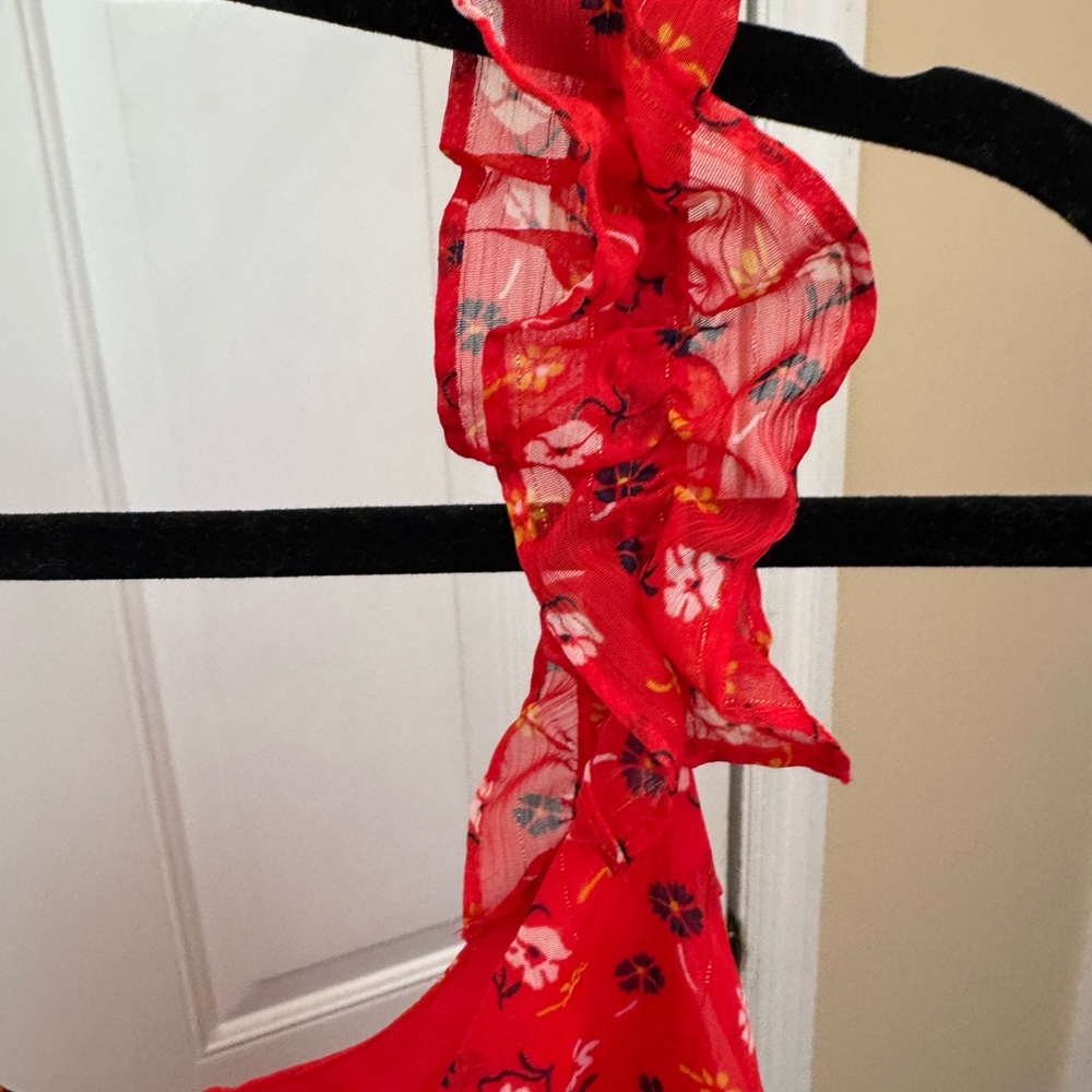 Madewell Floral Midi Dress - Picture 4 of 5